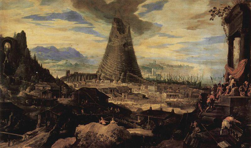 Lodewijk Toeput Turmbau zu Babel oil painting picture